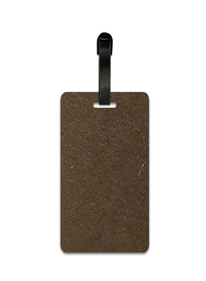 Tinywalk Luggage tag for suitcases Combo Wooden Printed Luggage tag Set of 2 Pieces, for All Type of luggages - Image 3
